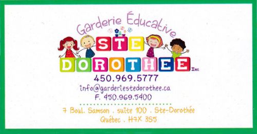 Garderie éducative Ste-Dorothée